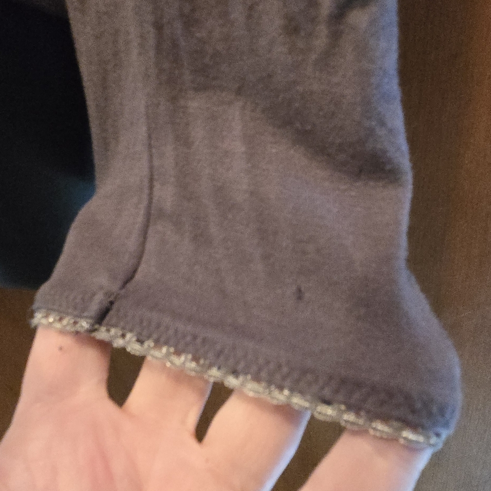 Apt 9 Comfy Long Sleeve Purple/gray Pajama Top SzM - Picture 4 of 7